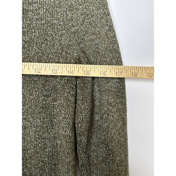 Talbots Green Turtleneck Long Sleeve Sweater 100% Cotton Size XSmall NWT - Picture 4 of 9